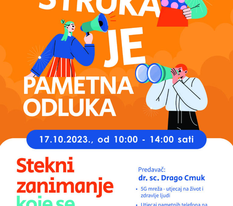 Specijalizirani sajam “Struka je pametna odluka” – Obrtnička škola Koprivnica