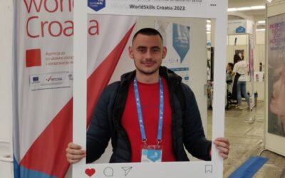 Učenik osvojio četvrto mjesto na Državnom natjecanju učenika strukovnih škola – WorldSkills Croatia!