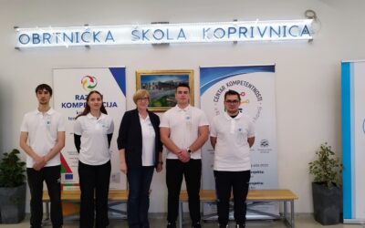 Obrtnička škola Koprivnica domaćin i pobjednik EU kviza
