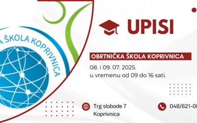 UPISI – DOSTAVA UPISNICA I POTREBNE LIJEČNIČKE DOKUMENTACIJE