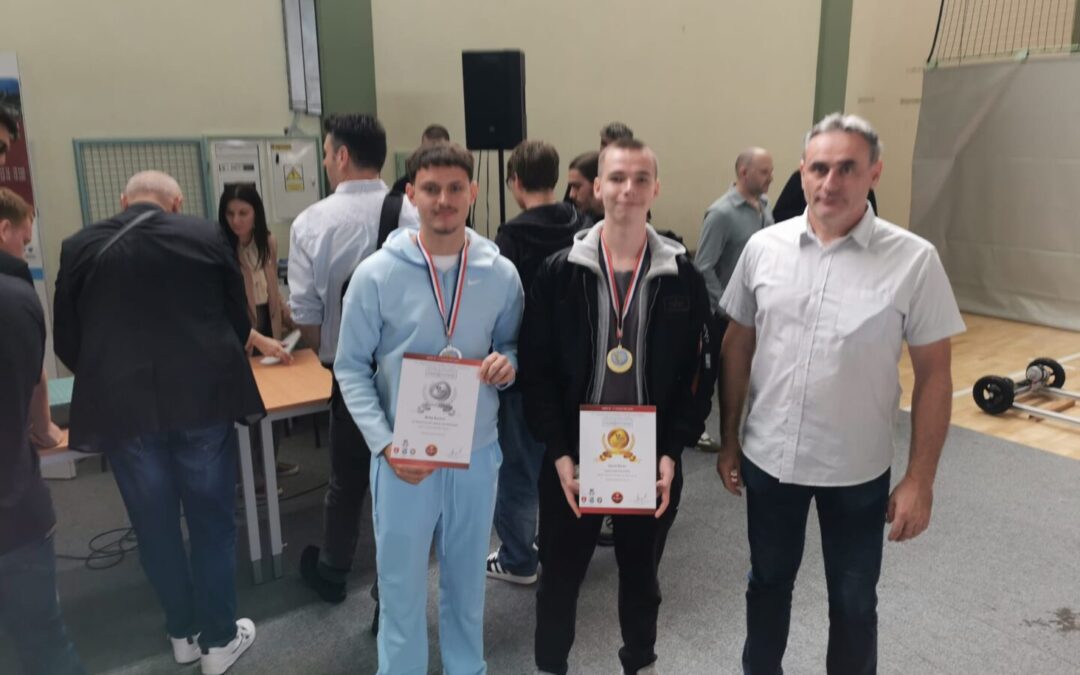 Učenici Obrtničke škole Koprivnica osvojili zlatno i srebrno odličje na 17. Nacionalnoj izložbi mladih inovatora