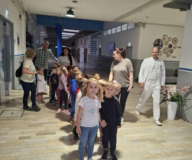 Djeca iz Dječjeg vrtića „Tratinčić“ posjetila Obrtničku školu Koprivnica