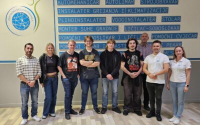 Učenici iz Švedske na praksi u Obrtničkoj školi Koprivnica
