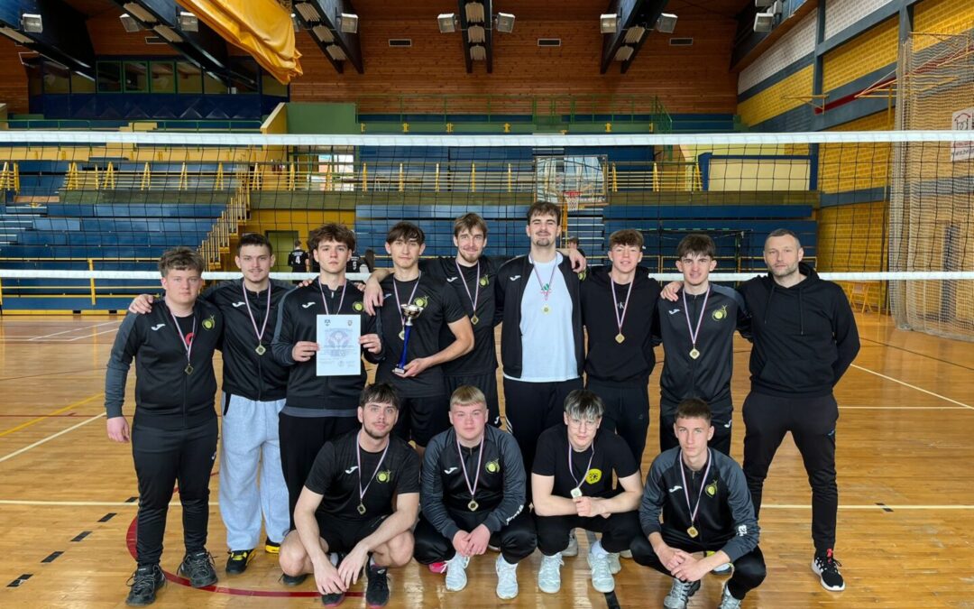 Odbojkaši Obrtničke škole Koprivnica osvojili prvo mjesto na Županijskom školskom natjecanju!