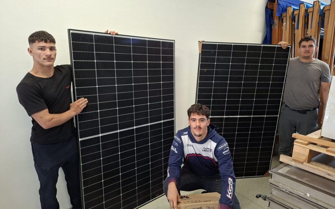 Vrijedna donacija za unapređenje praktične nastave iz obnovljivih izvora energije