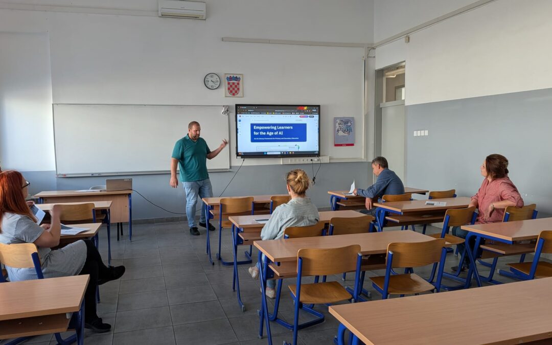 Tjedan cjeloživotnog učenja u Obrtničkoj školi Koprivnica: AI pismenost u školi